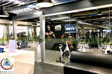 Prag opus- top gym interior designer